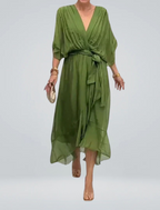 Lucienne | Elegant V-neck dress