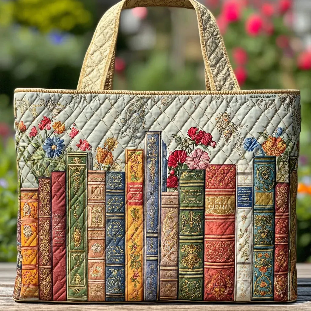 Quilted Enchanted Library Bag