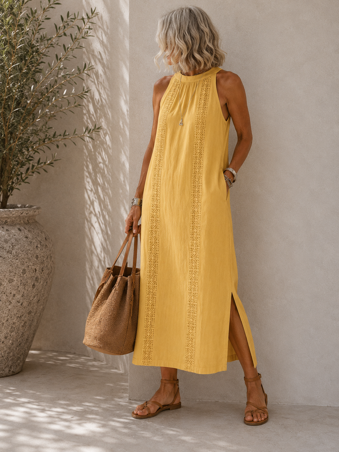 JIMENA | Relaxed Midi Dress