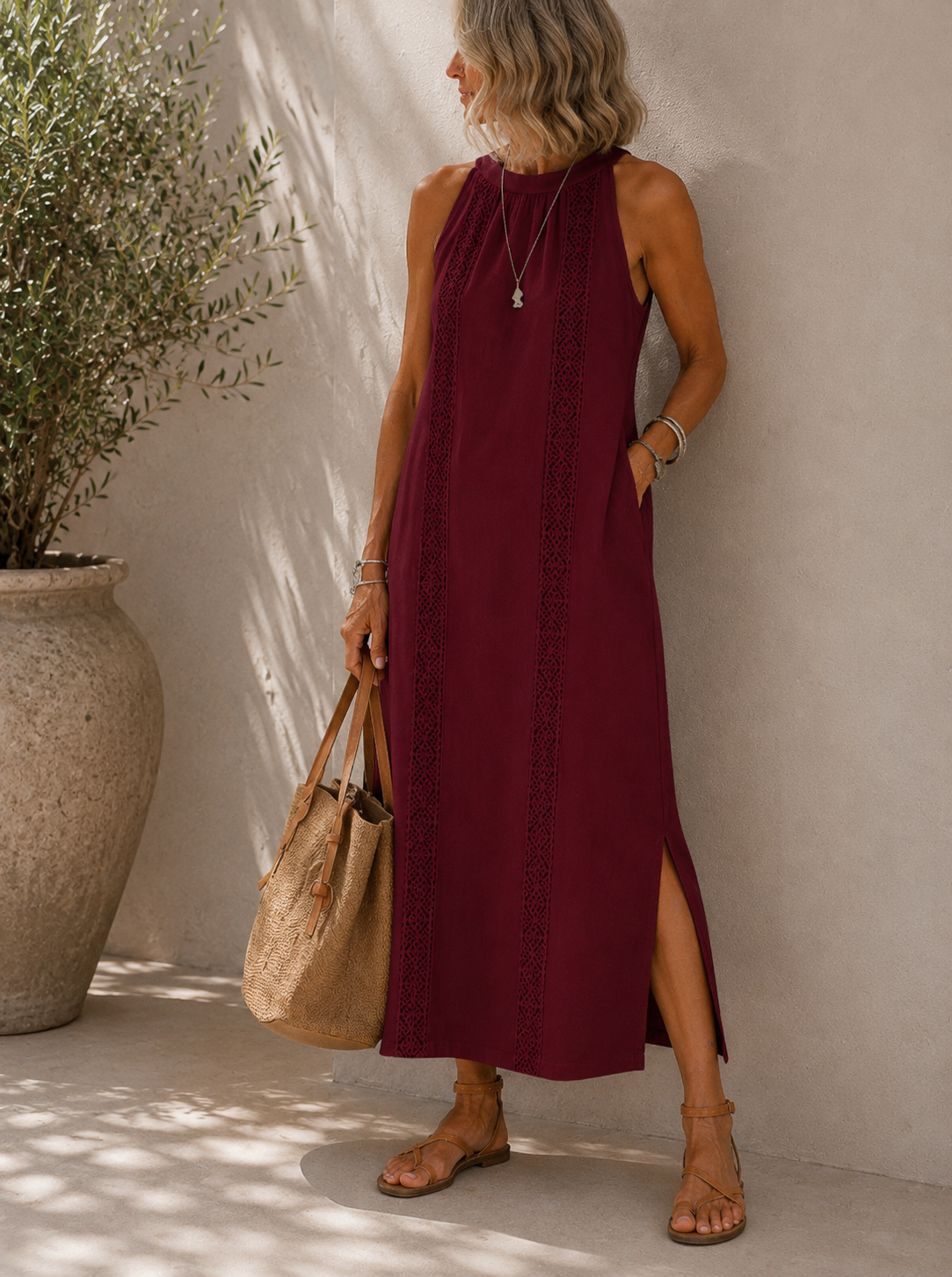 JIMENA | Relaxed Midi Dress