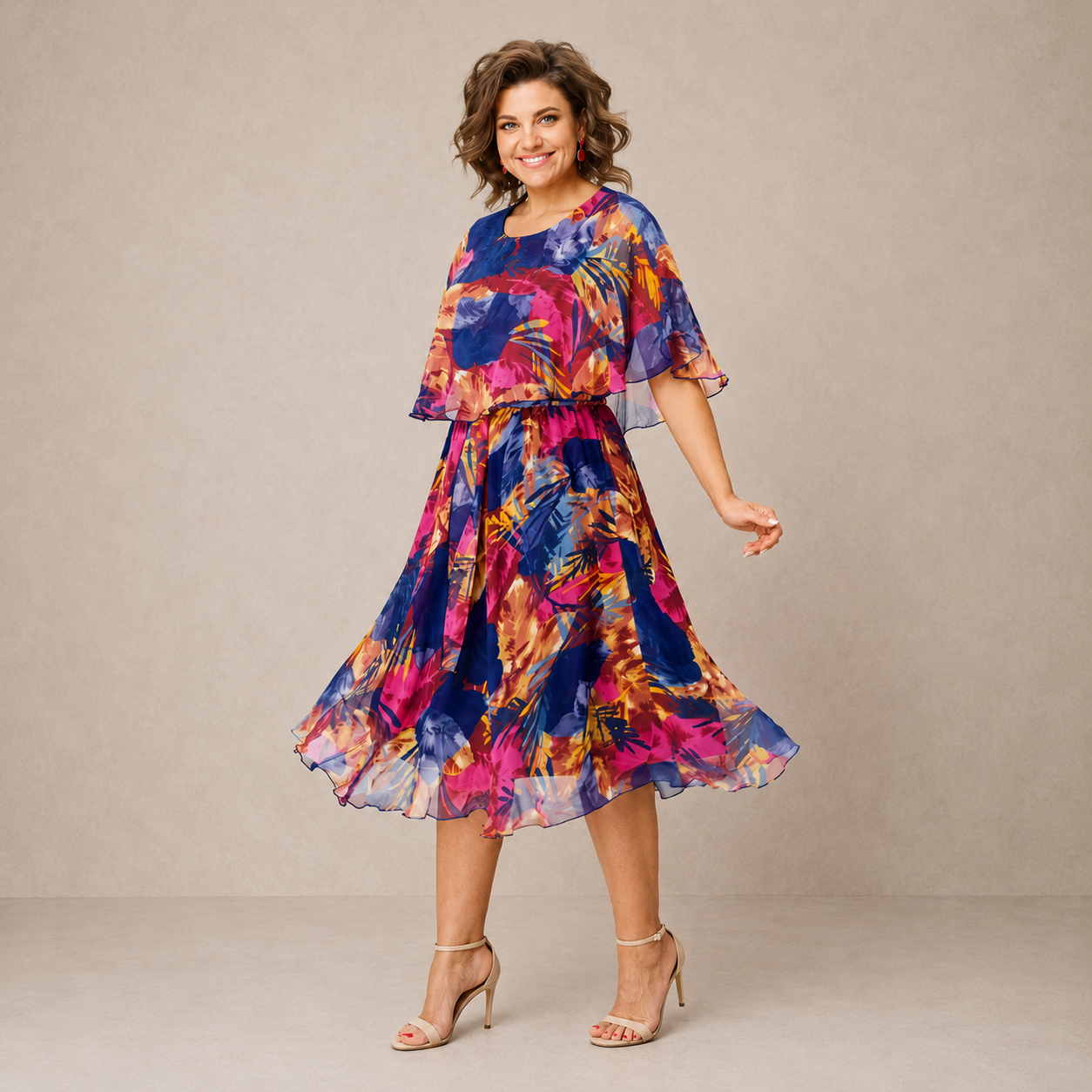 WIKTORIA | Midi Dress