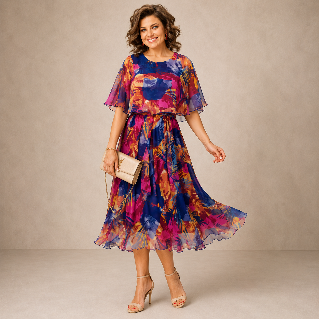 WIKTORIA | Midi Dress