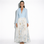 Lunea Mode®  | Zara Elegant Floral Maxi Dress