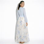 Lunea Mode®  | Zara Elegant Floral Maxi Dress