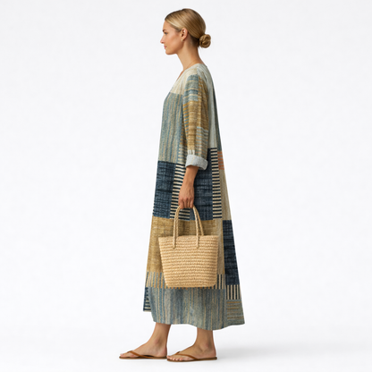 Ana Abstract Print Dress