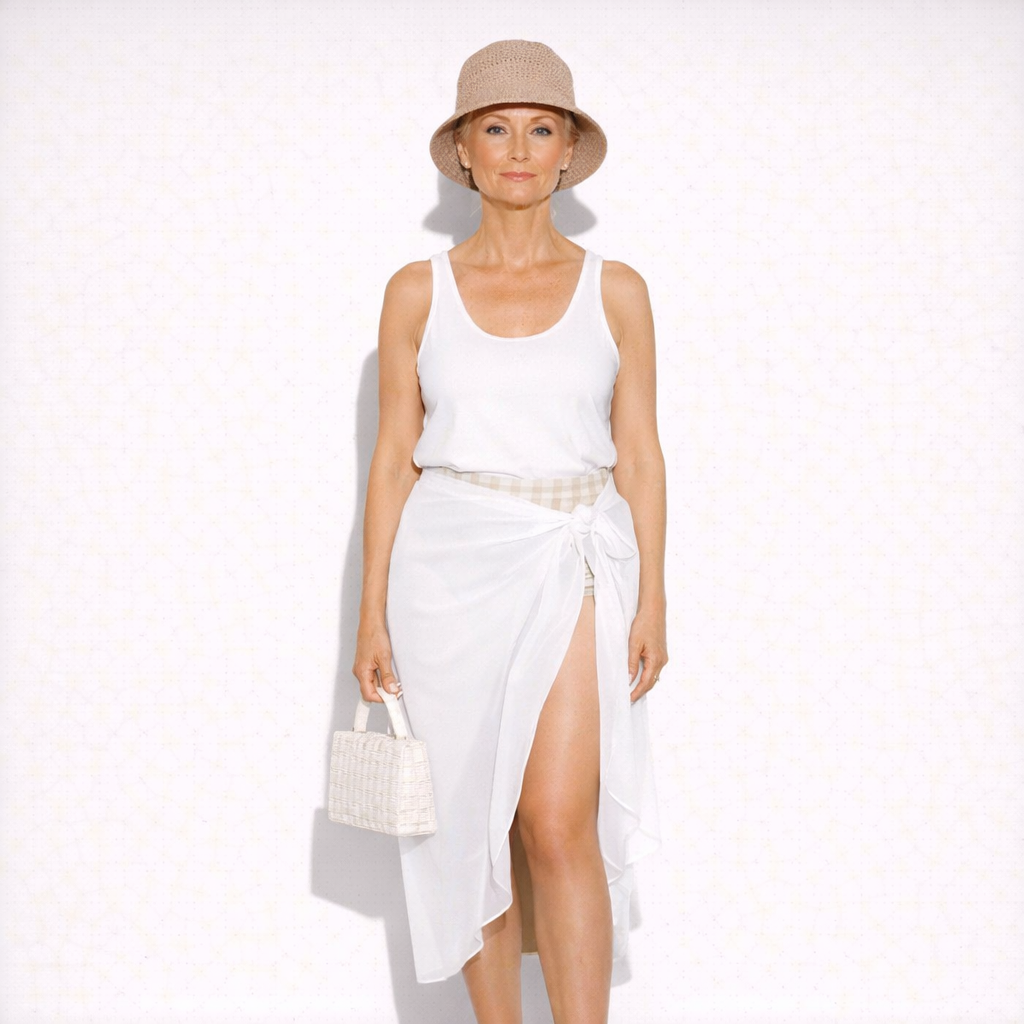 Women’s Versatile Sheer Sarong - Beach Cover-Up in Multiple Colors