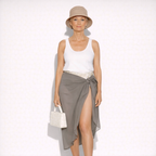 Women’s Versatile Sheer Sarong - Beach Cover-Up in Multiple Colors