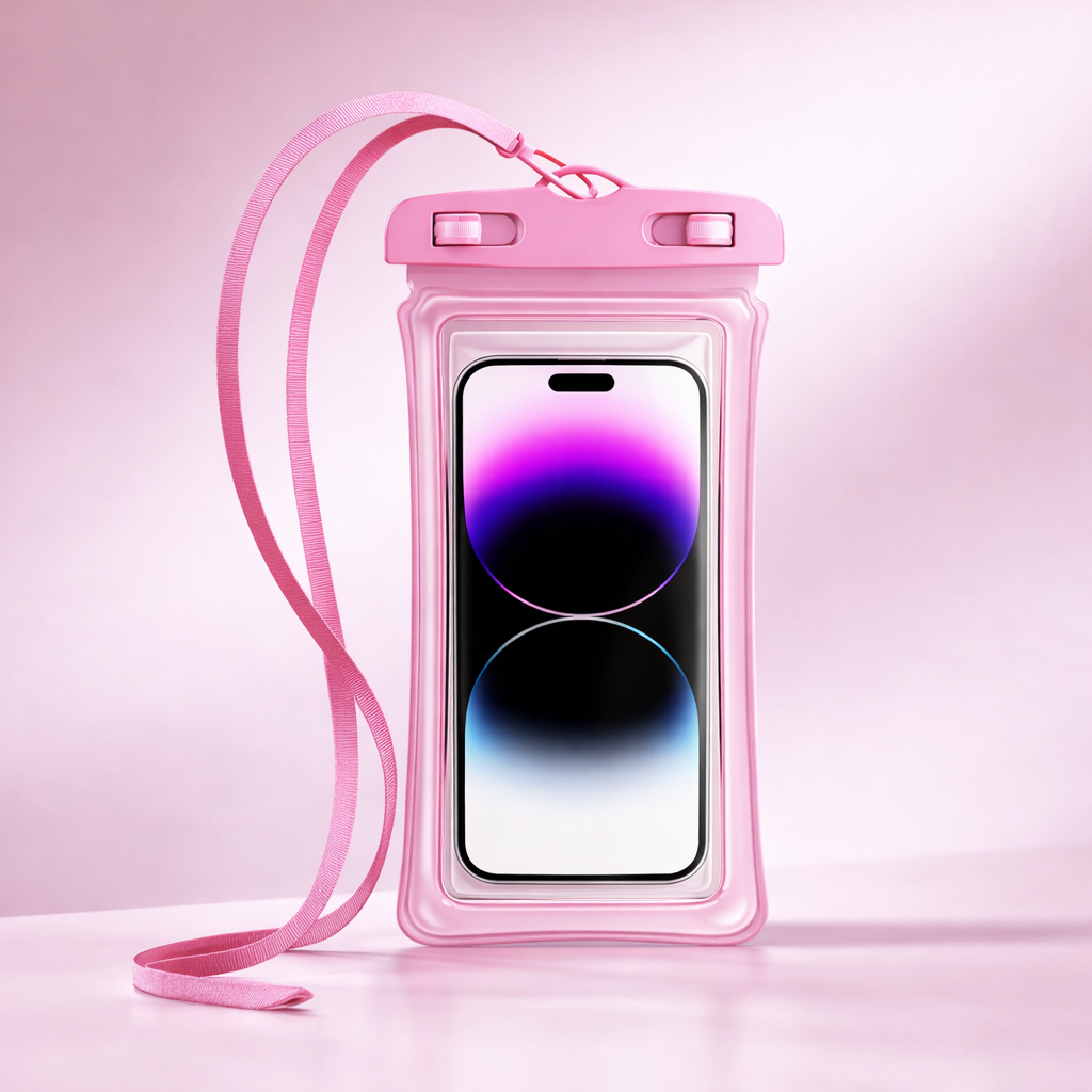 Universal Waterproof Phone Pouch with Lanyard