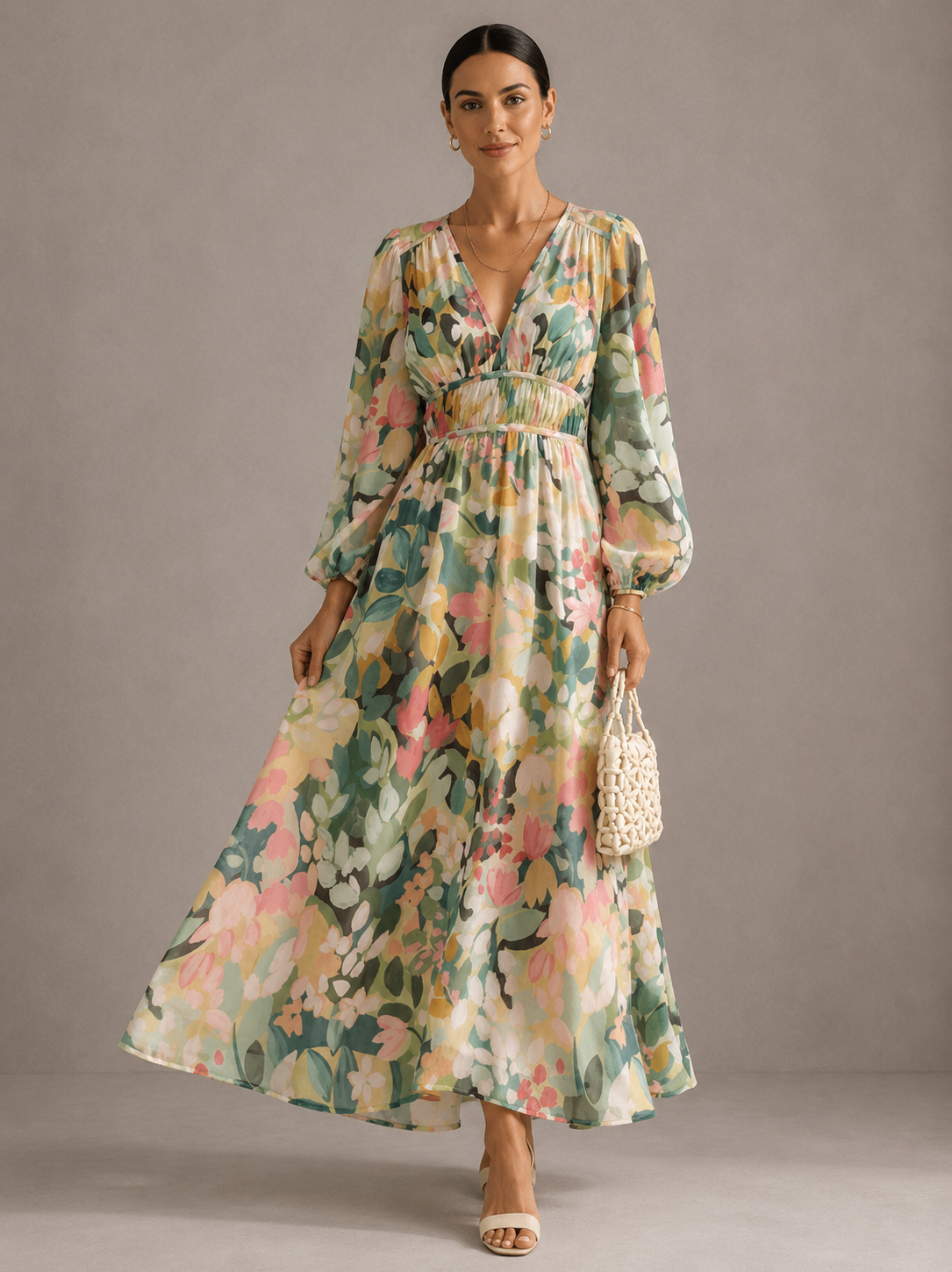 Celine | Feminine Floral Dress