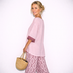 Lunea Mode® |The Catherine Elegant Bohemian Print Two-Piece Set
