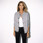 Lunea Mode® | Elaria™ Timeless Button Front Knit Cardigan