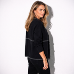 Lunea Mode® | Elaria™ Timeless Button Front Knit Cardigan