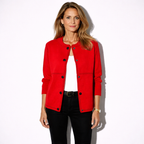 Lunea Mode® | Elaria™ Timeless Button Front Knit Cardigan