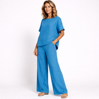 Lunea Mode® | The Sienna - Relaxed Wide Leg Two Piece Set