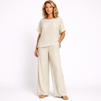 Lunea Mode® | The Sienna - Relaxed Wide Leg Two Piece Set