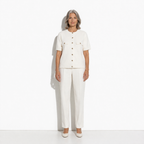 Lunea Mode®  | The Odette - Delicate Short Sleeve Knit Bolero Cardigan