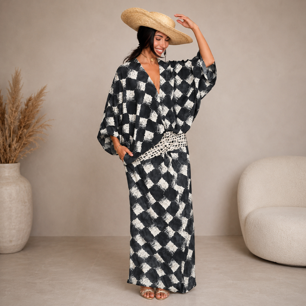 Marine | Elegant Maxi Dress