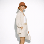 Women’s Breathable Woven Summer Bucket Hat