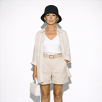 Women’s Breathable Woven Summer Bucket Hat