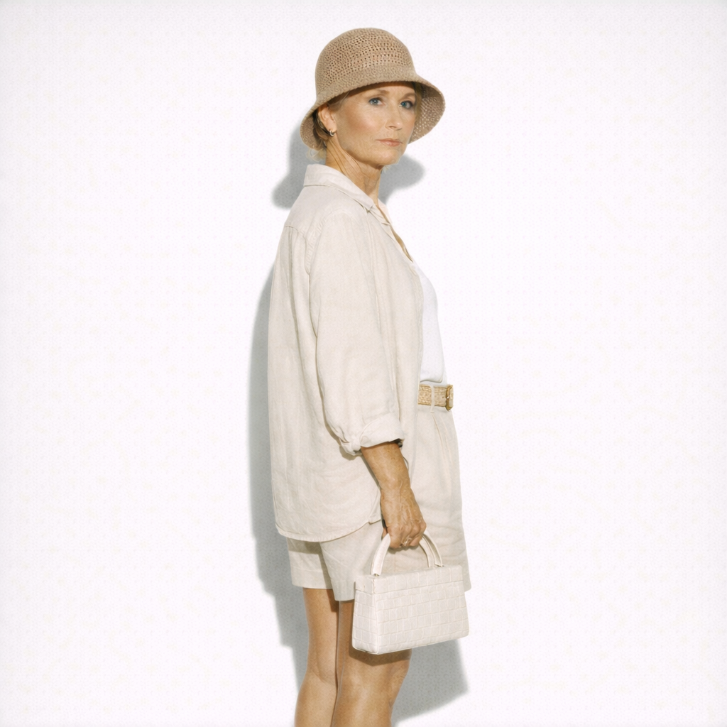Women’s Breathable Woven Summer Bucket Hat
