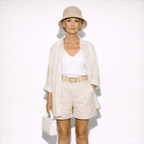 Women’s Breathable Woven Summer Bucket Hat