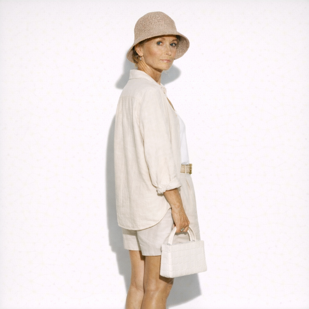 Women’s Breathable Woven Summer Bucket Hat