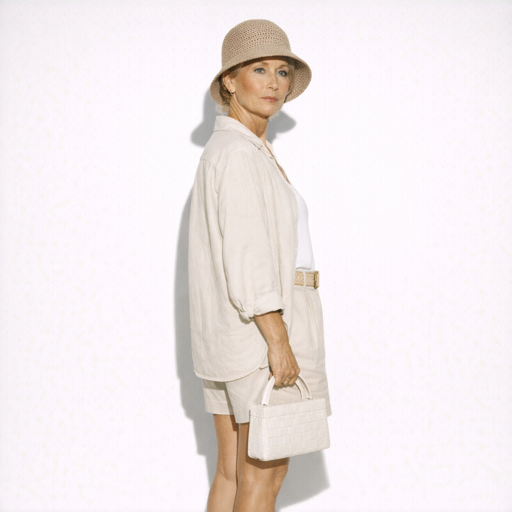 Women’s Breathable Woven Summer Bucket Hat