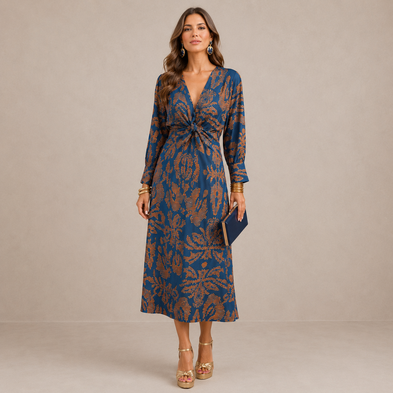 ELOWENA | Midi Dress