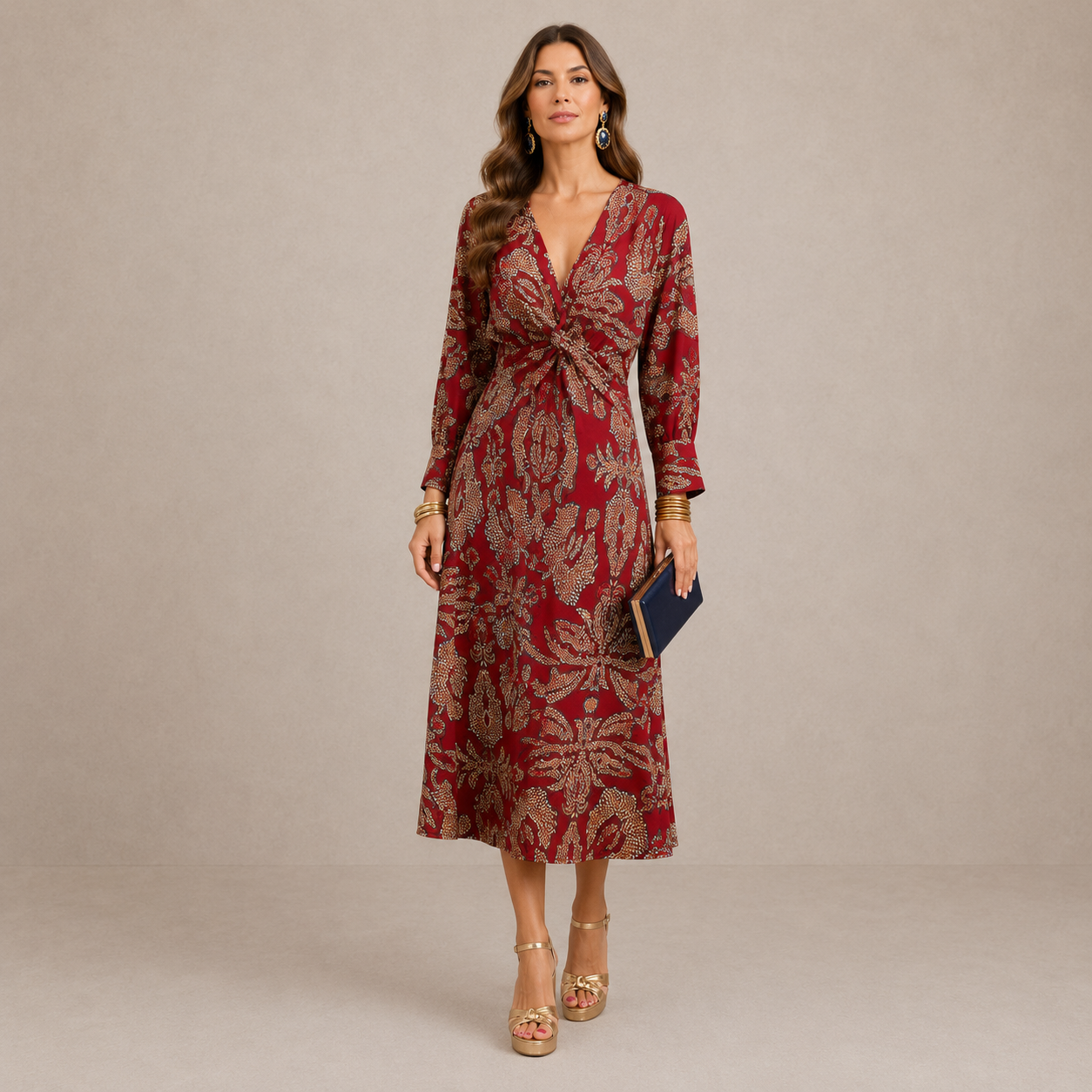ELOWENA | Midi Dress