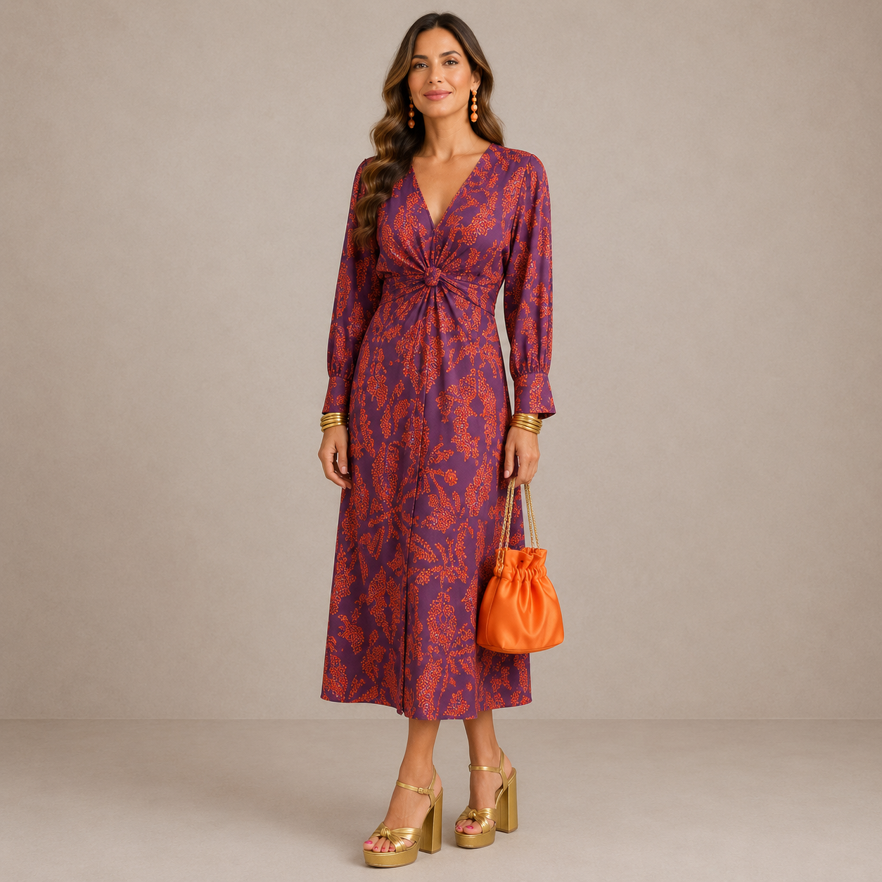 ELOWENA | Midi Dress