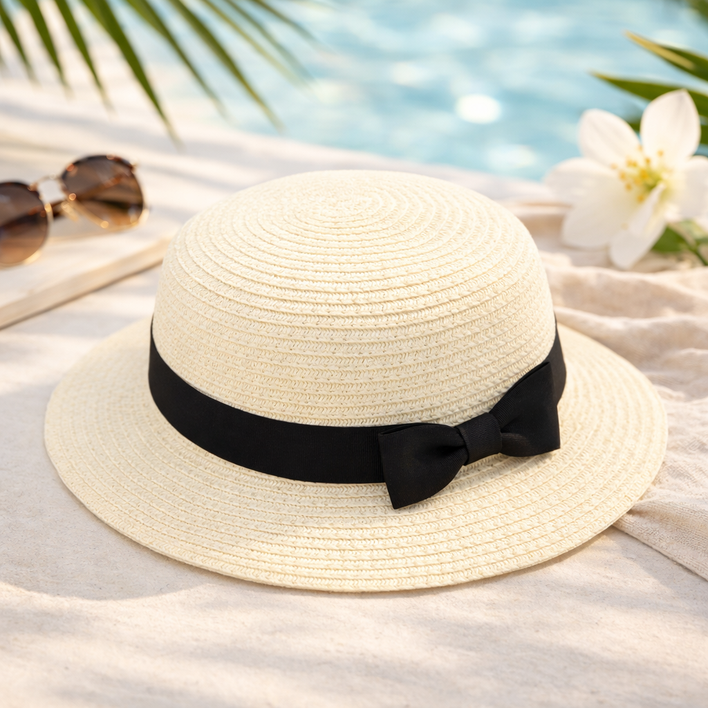 Lunea Mode® | The Biarritz Packable Panama Sun Hat