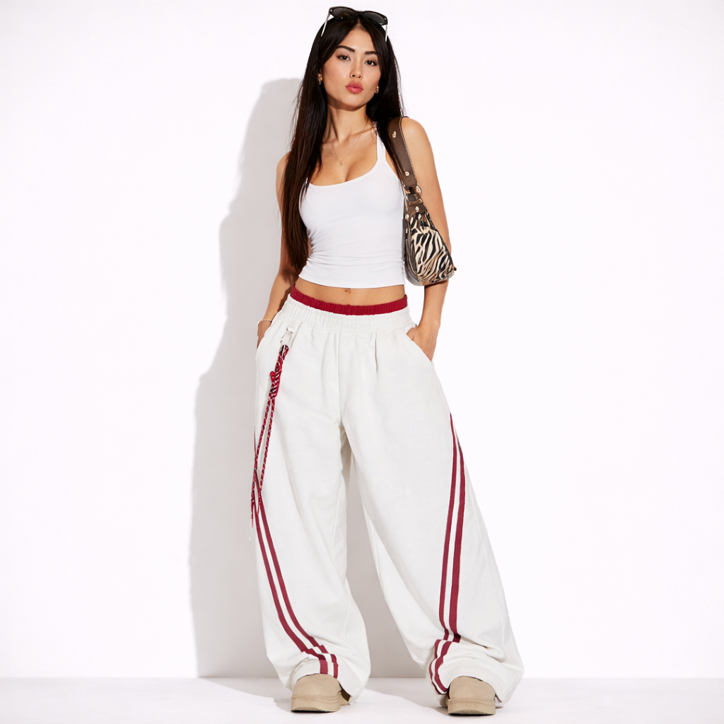 Lunea Mode® | The Retro Baggy Sweat Pants