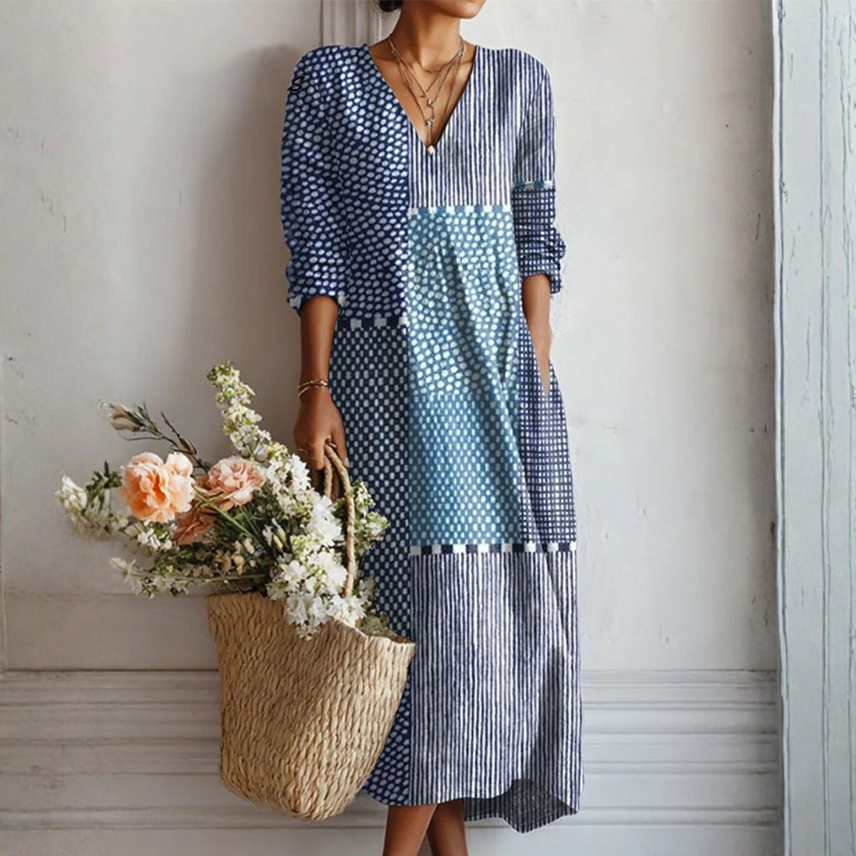 Sara Lightweight Floral Dress