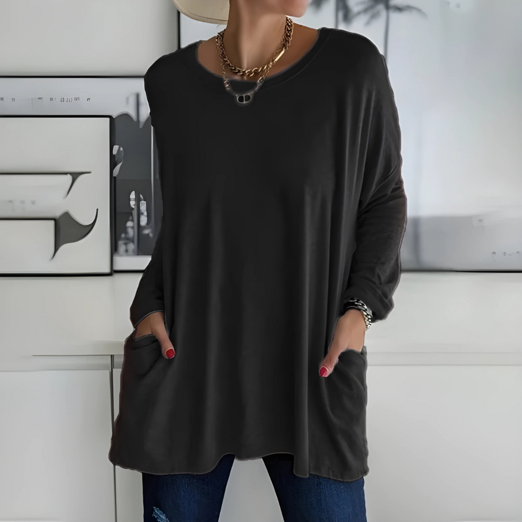 Moira - Relaxed Long Sleeve Sweater