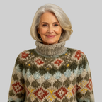 Classic Icelandic Wool Knit Sweater