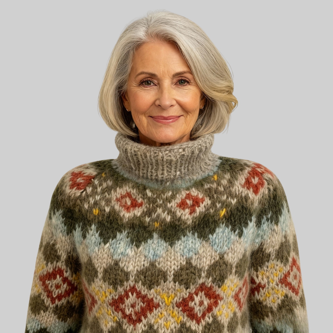 Classic Icelandic Wool Knit Sweater