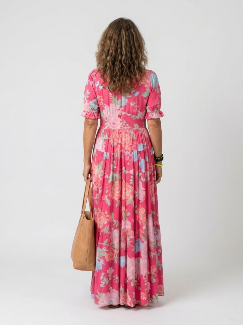 ROME | Floral Maxi Dress