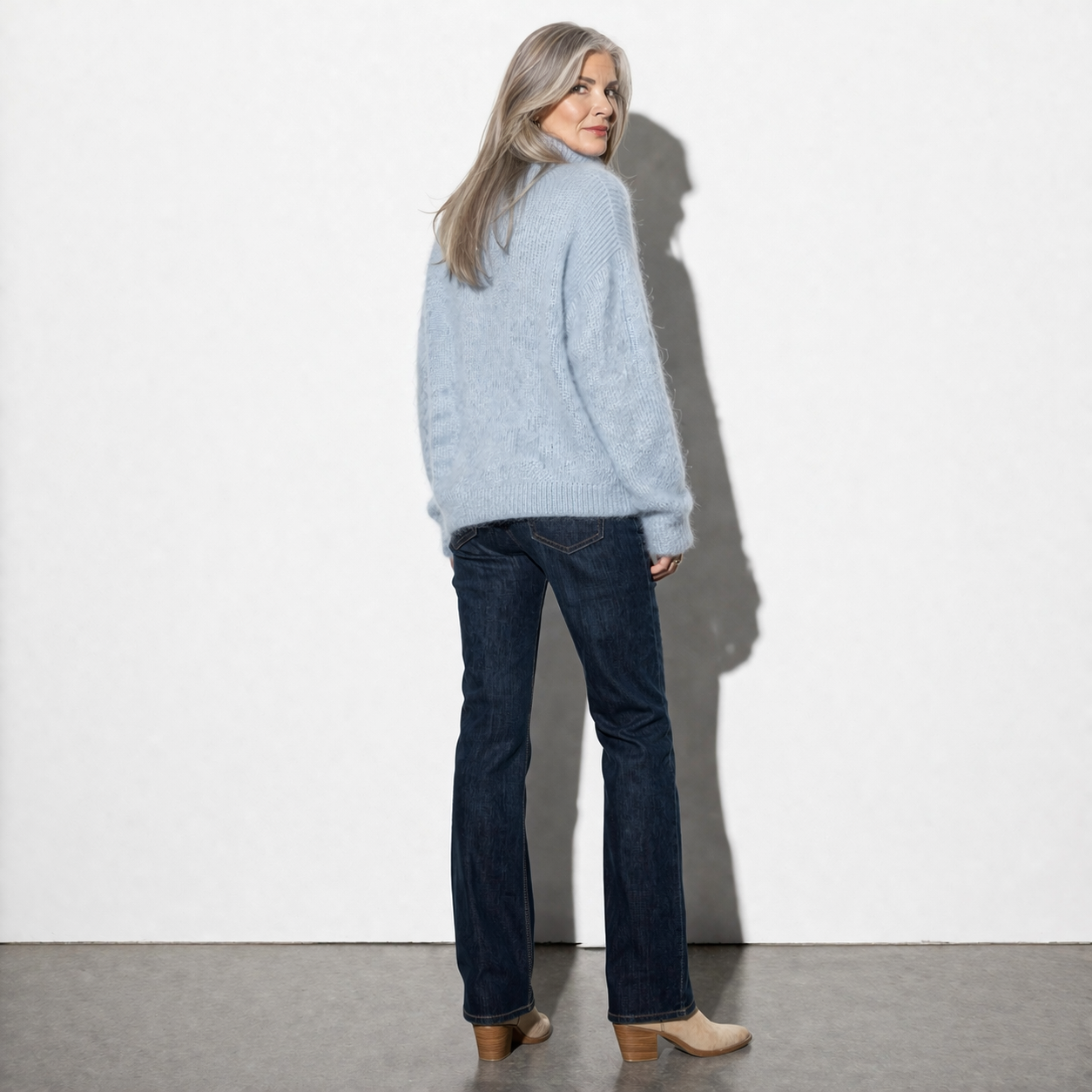 Lunea Mode® | The Ivy - Chunky Turtleneck Knit Pullover