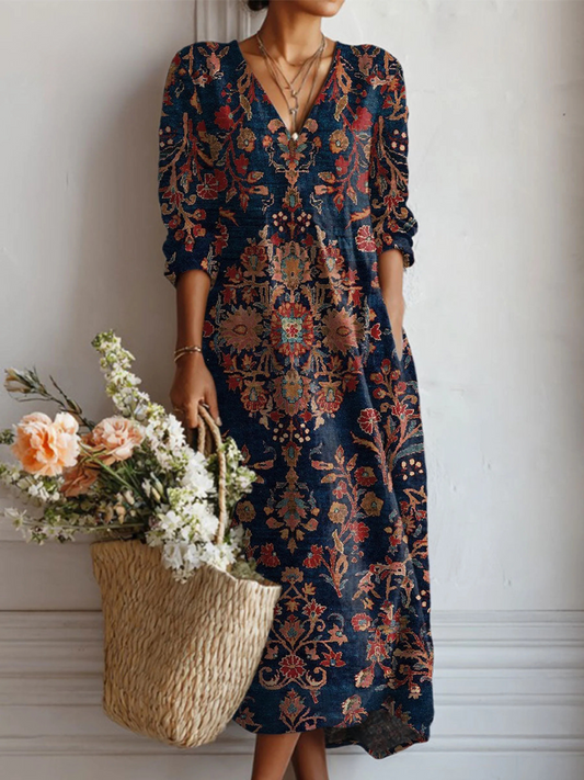 Lieke Bohemian Maxi Dress