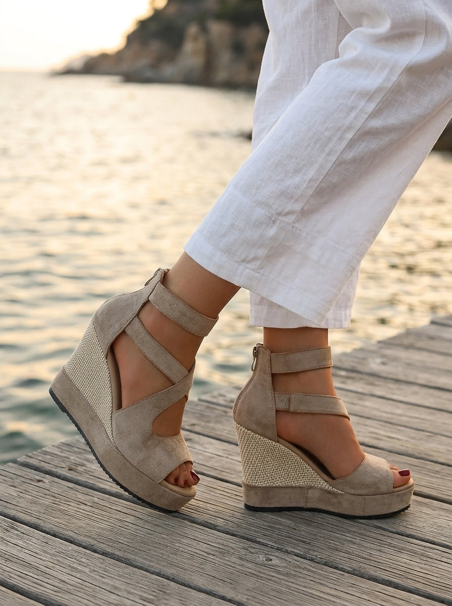 Monica | Wedge Espadrille Sandals