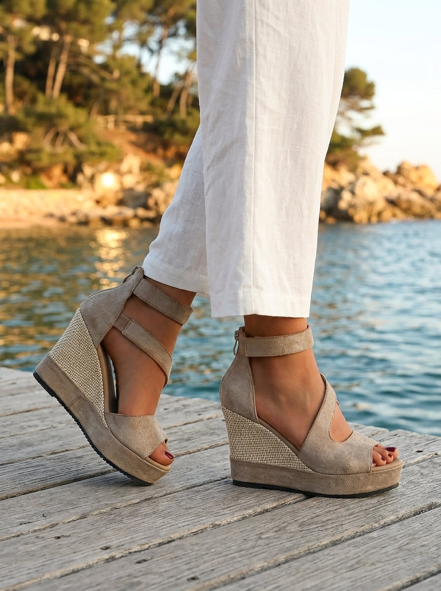 Monica | Wedge Espadrille Sandals