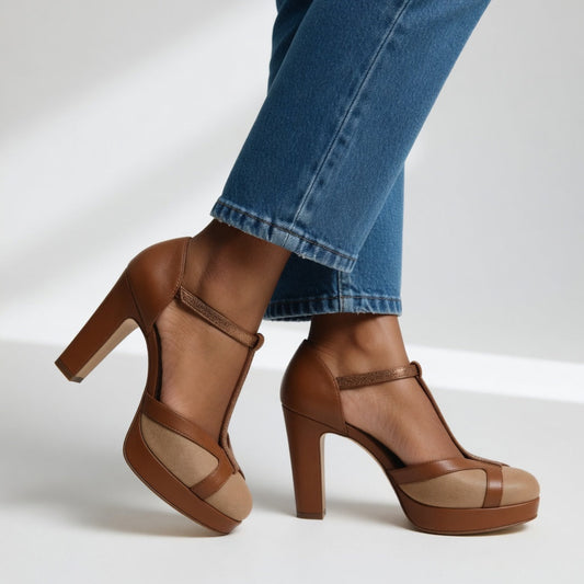 Alessia | Elegant & Comfortable Retro Heels