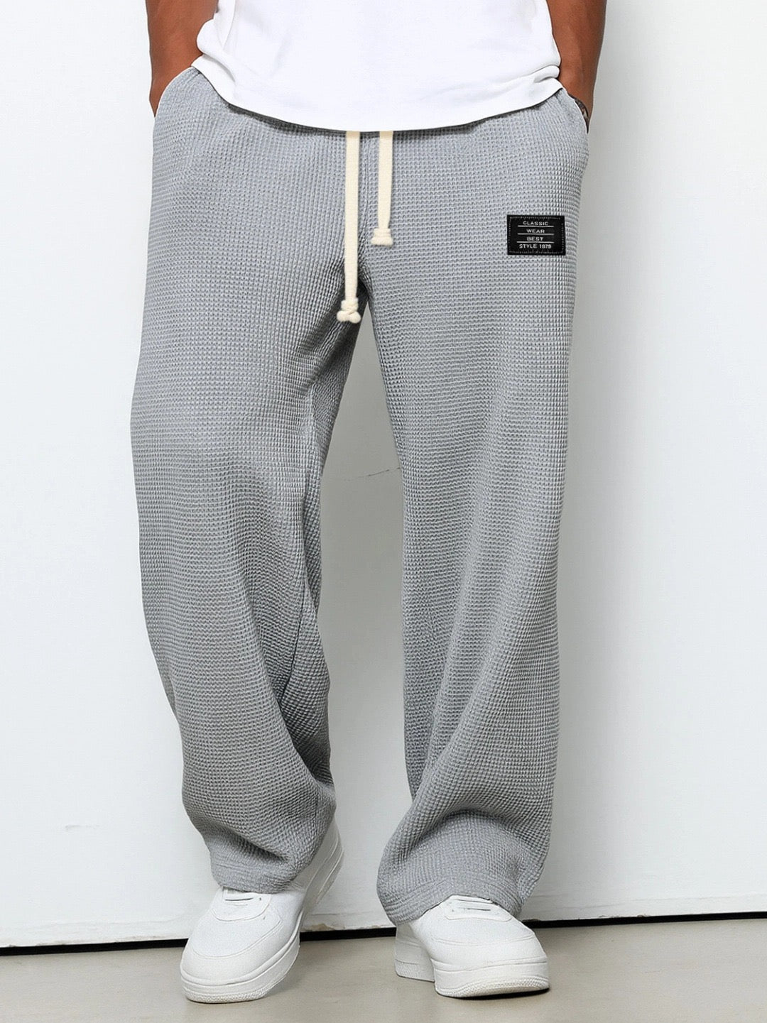 Samy | Wide leg pants with adjustable waistband