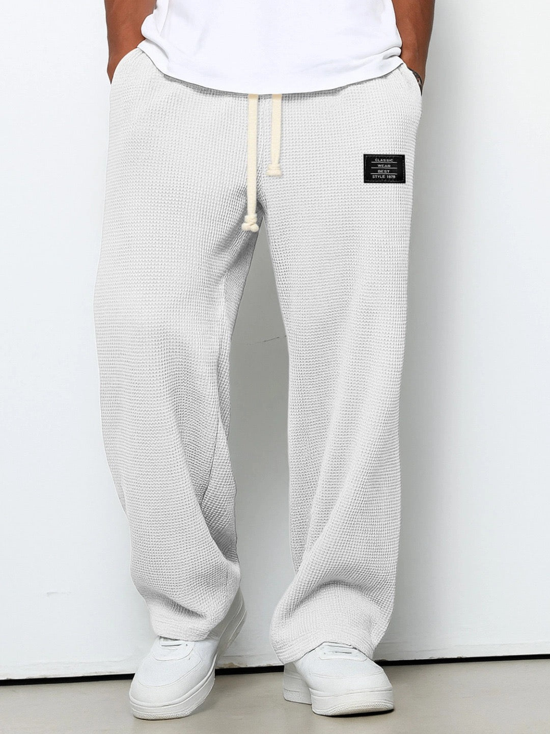 Samy | Wide leg pants with adjustable waistband