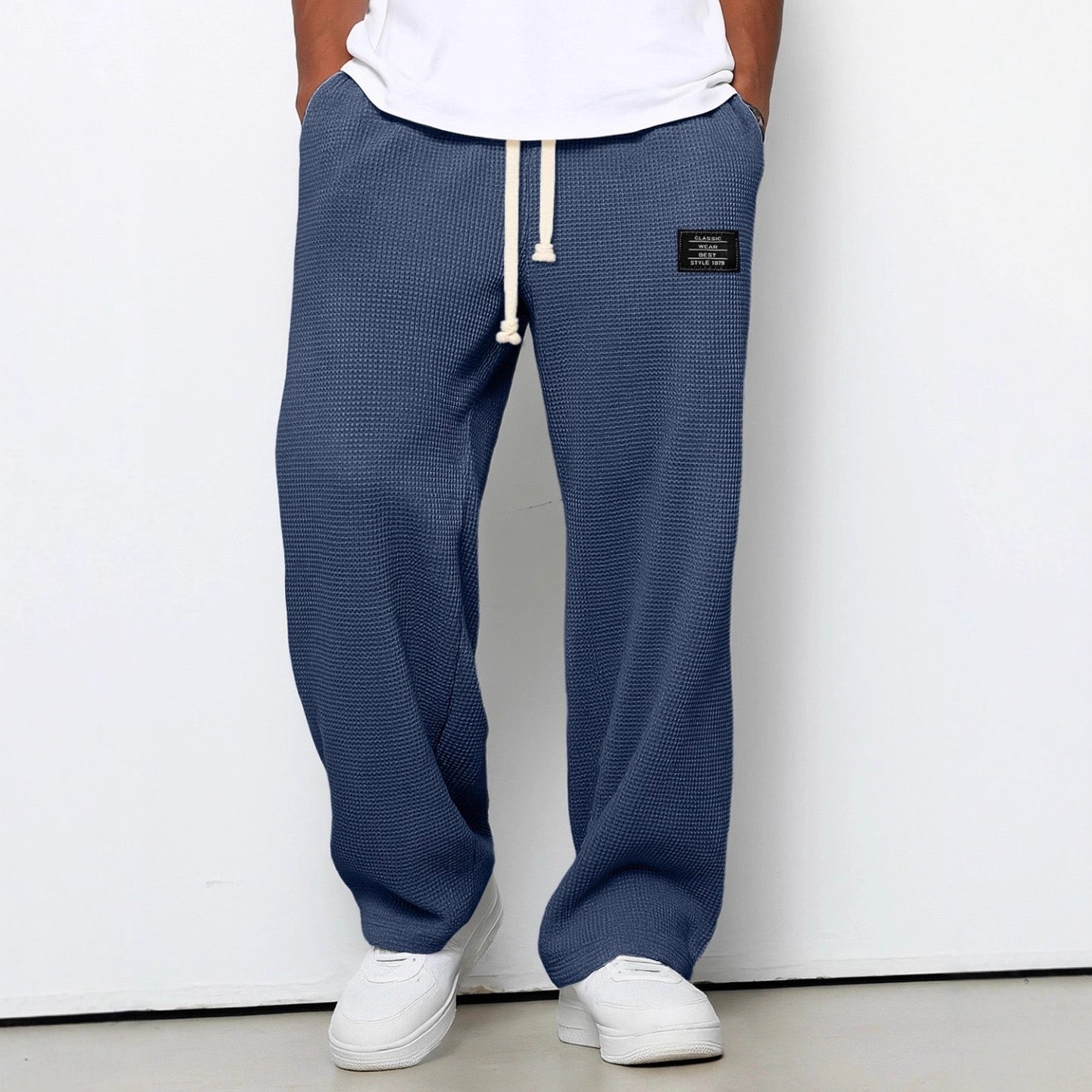 Samy | Wide leg pants with adjustable waistband