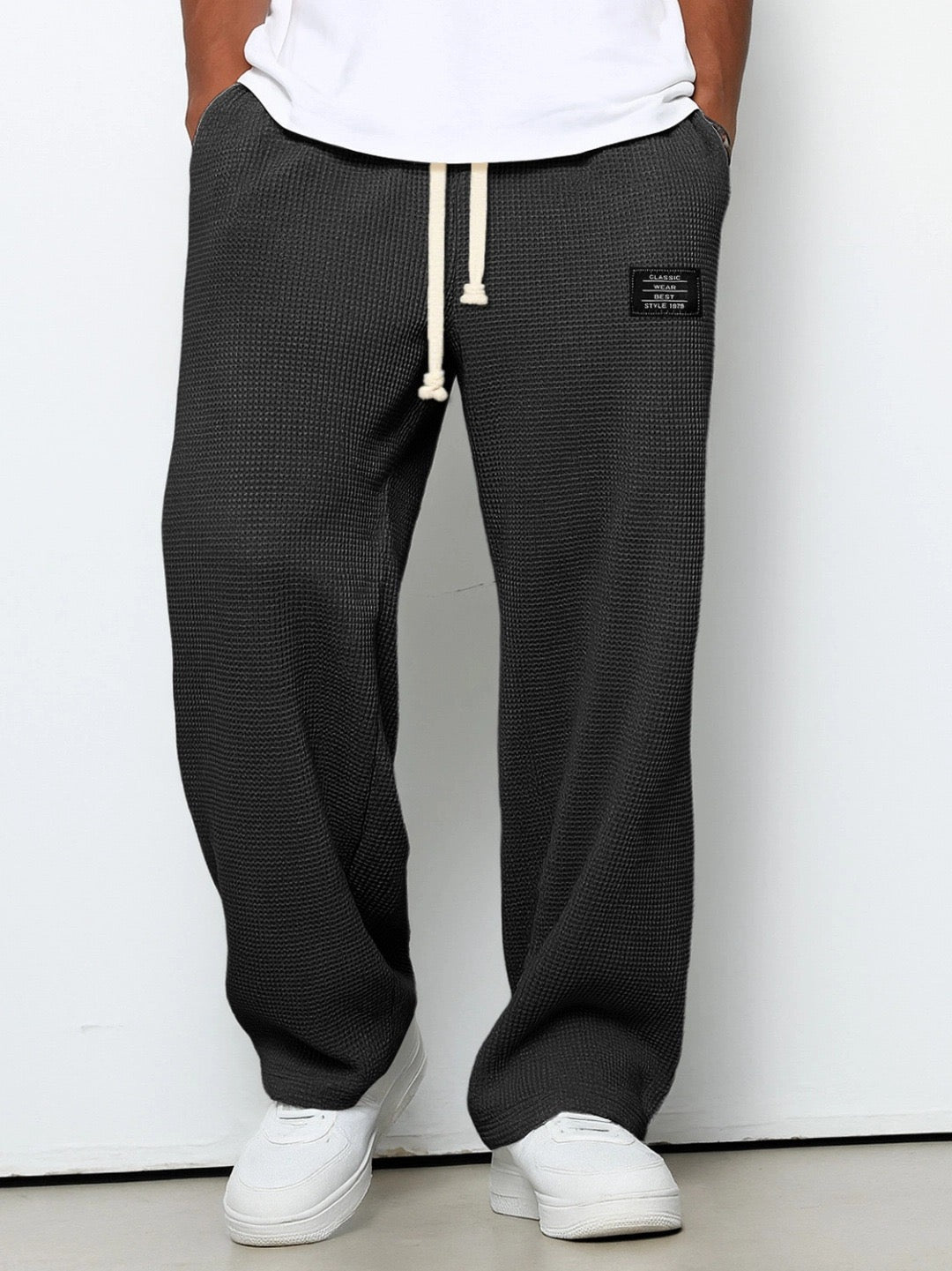 Samy | Wide leg pants with adjustable waistband
