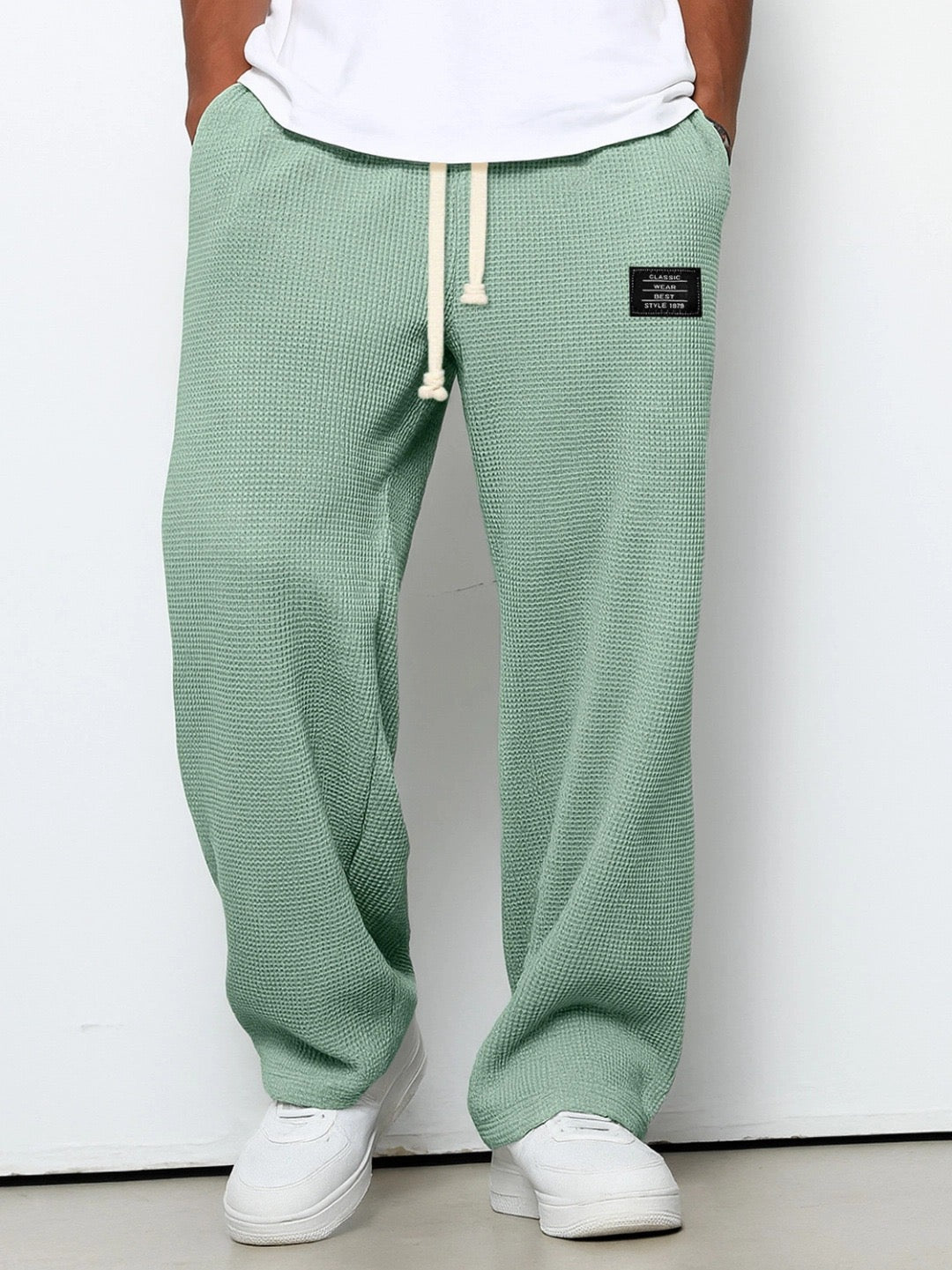 Samy | Wide leg pants with adjustable waistband