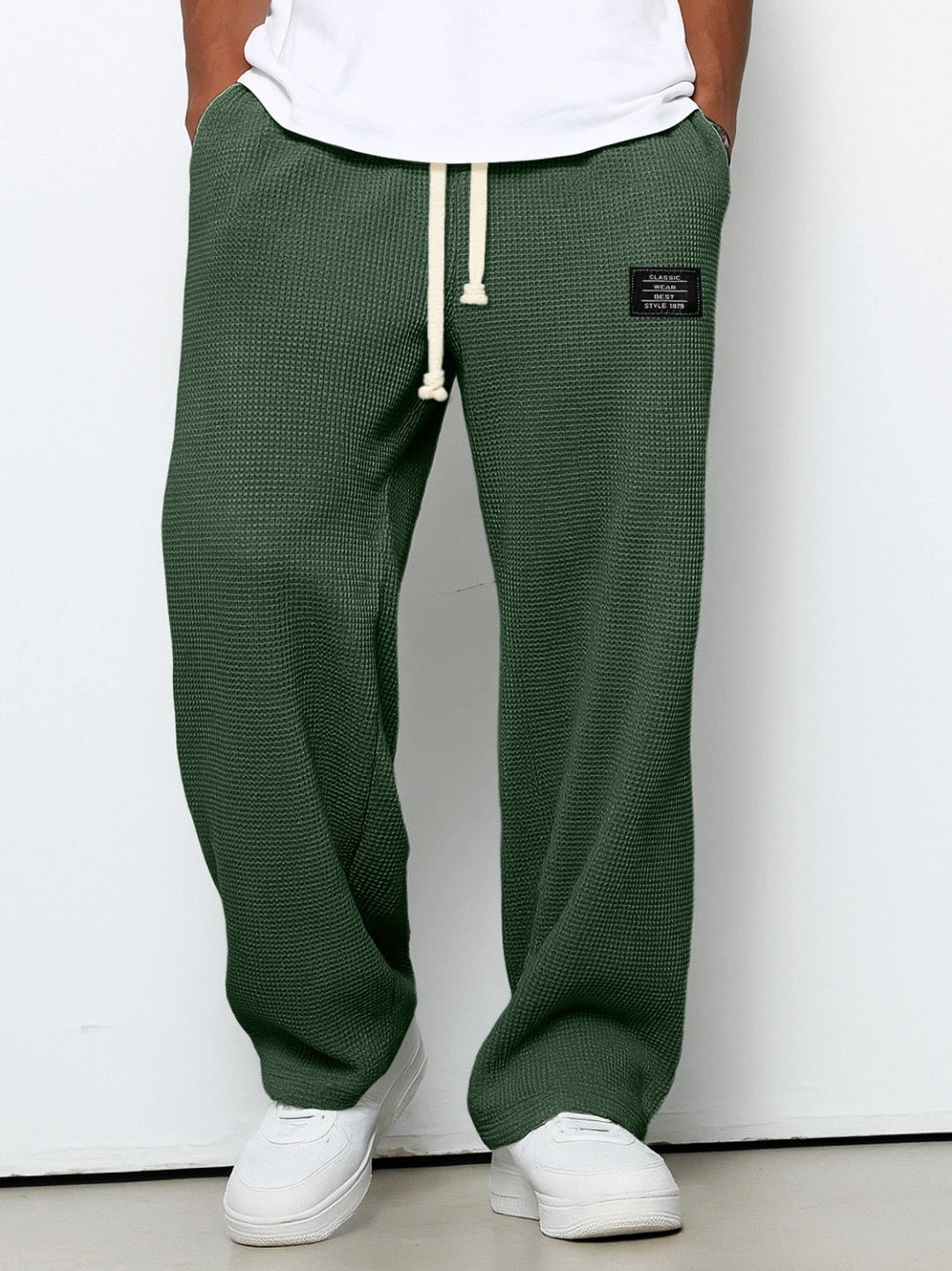 Samy | Wide leg pants with adjustable waistband