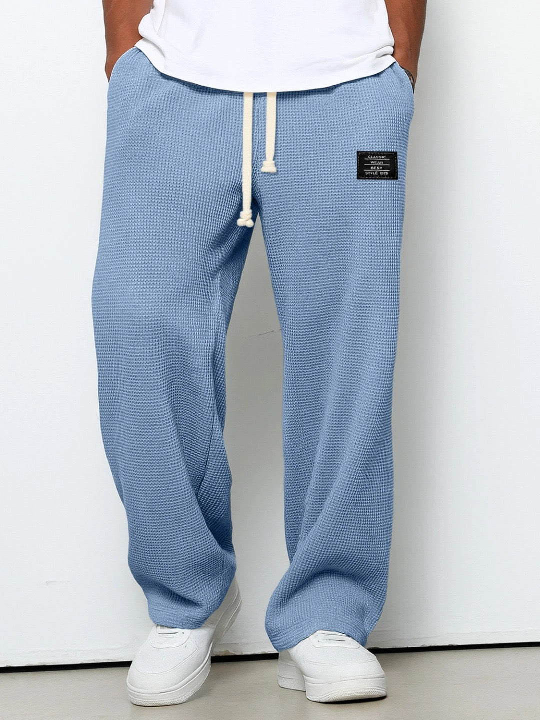 Samy | Wide leg pants with adjustable waistband