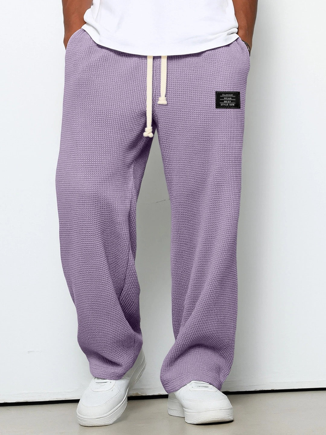 Samy | Wide leg pants with adjustable waistband